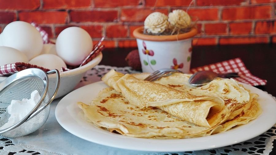 Crêpes roulées